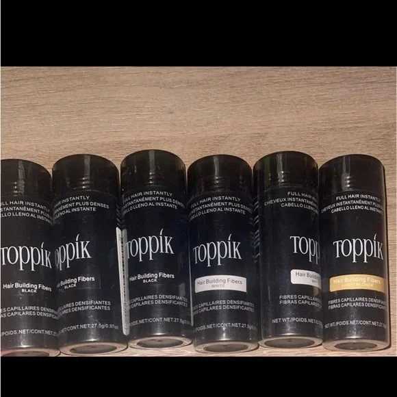 Toppikhair building fibers 27.5 gr lot of 6 bottles weekend sale